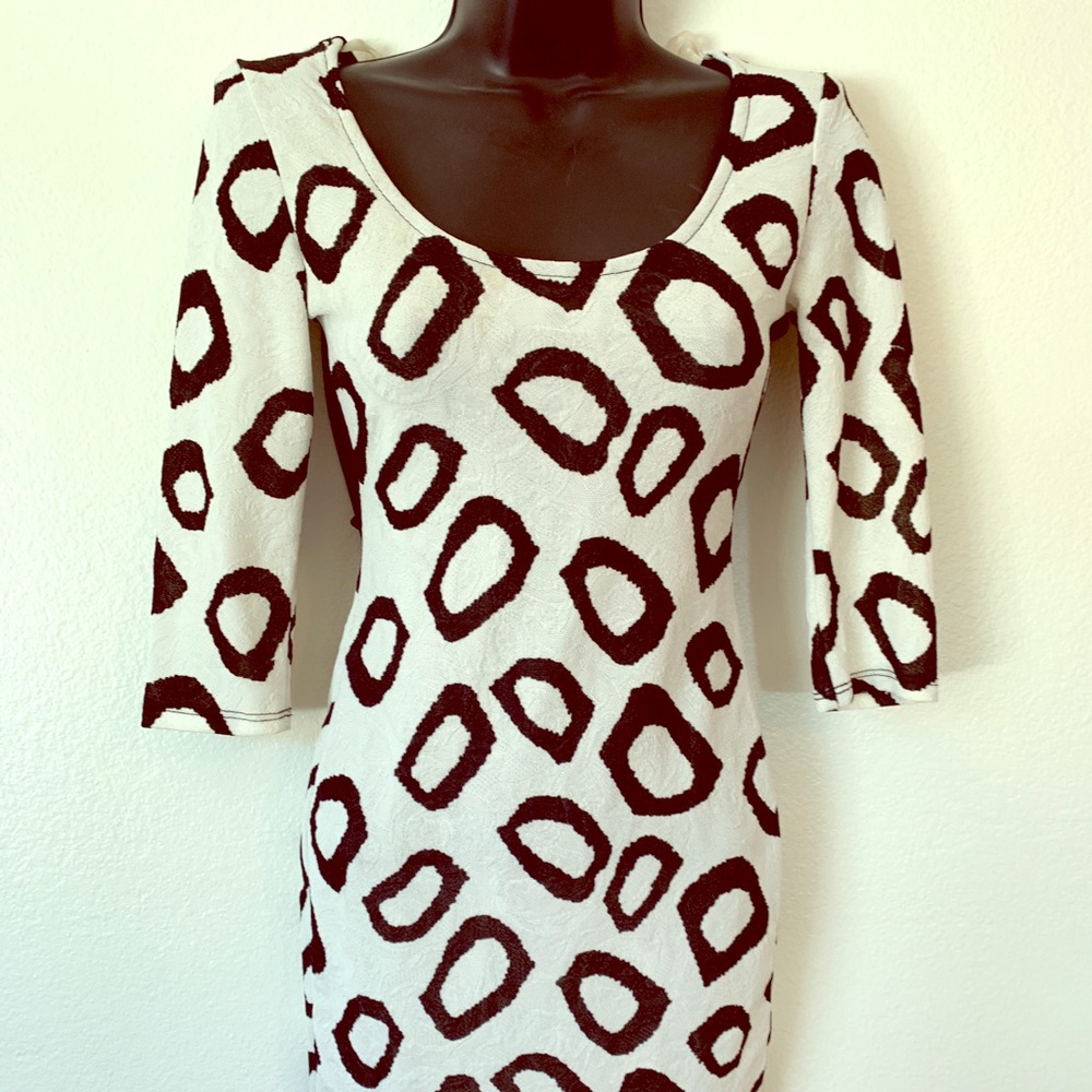 Black n White Cocktail Dress